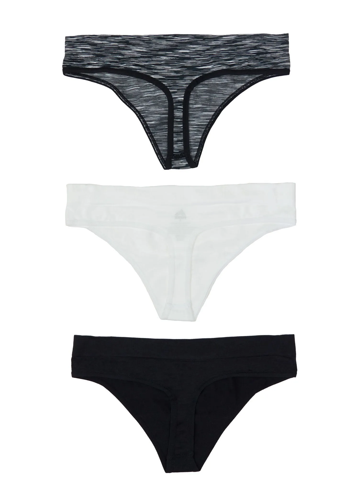 3-Pack Spacedye Seamless Thongs