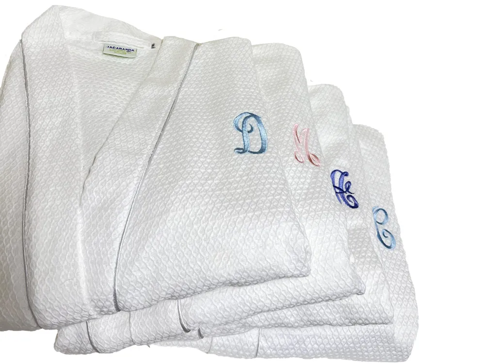 Bathrobe - White Willow Weave
