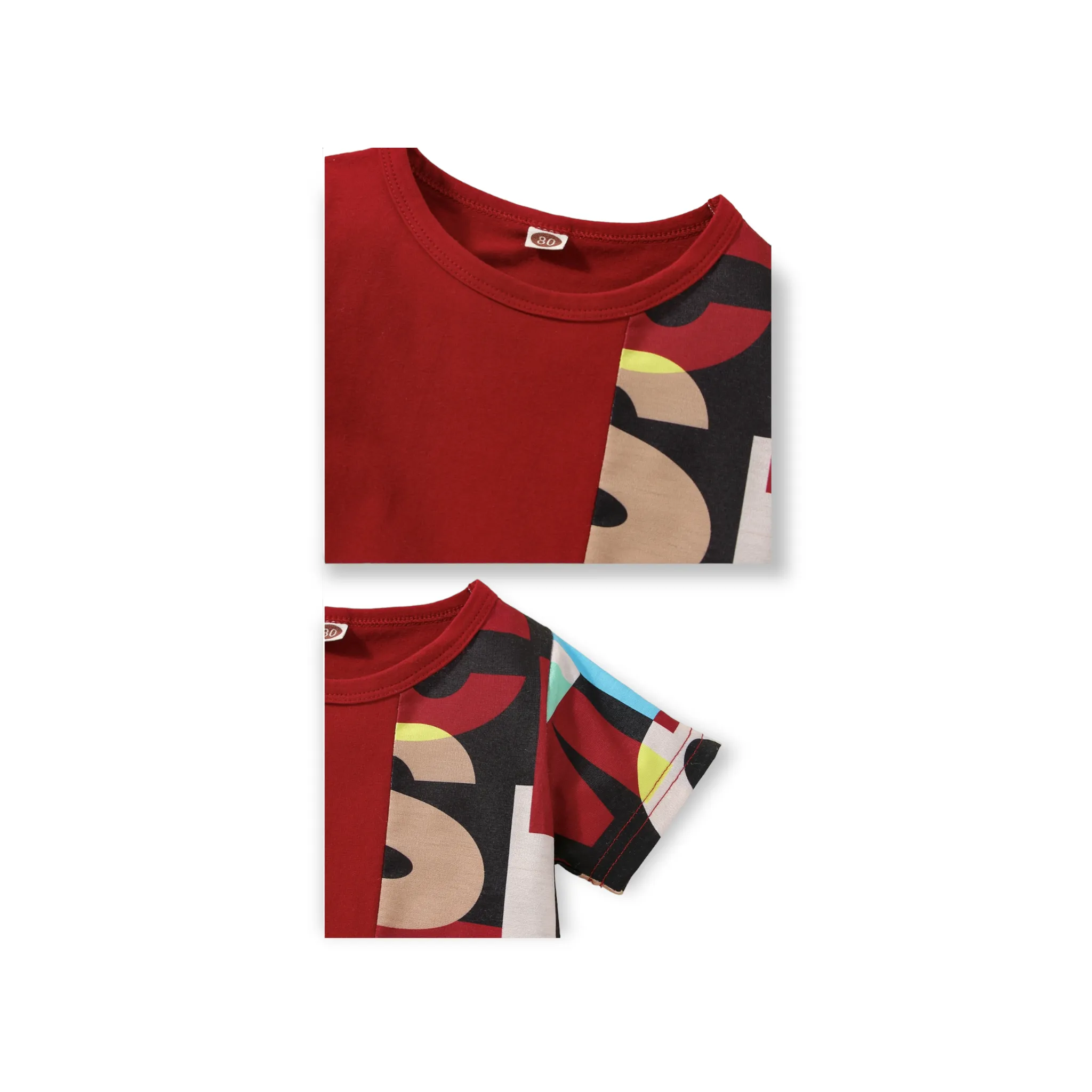 Boys Letter 2pc Short Set