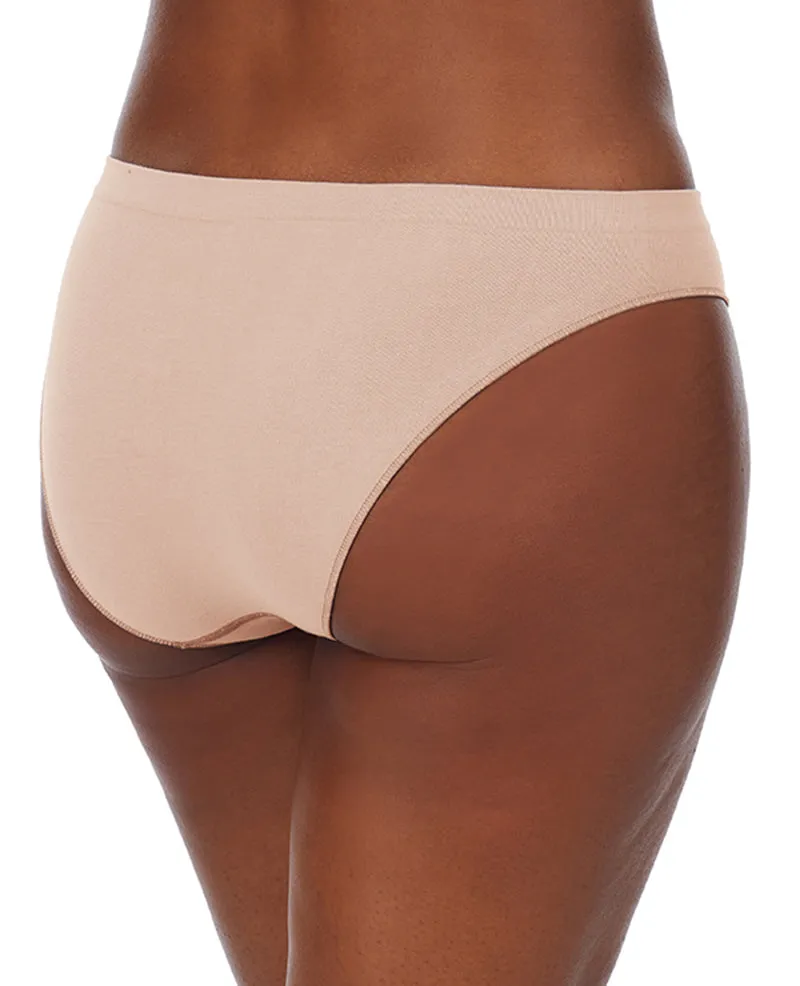 Cabana Cotton Seamless Bikini Underwear - Champagne