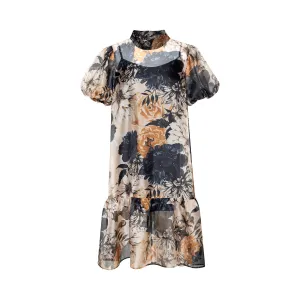 Chiffon Women's Dress Laura, Multicolor