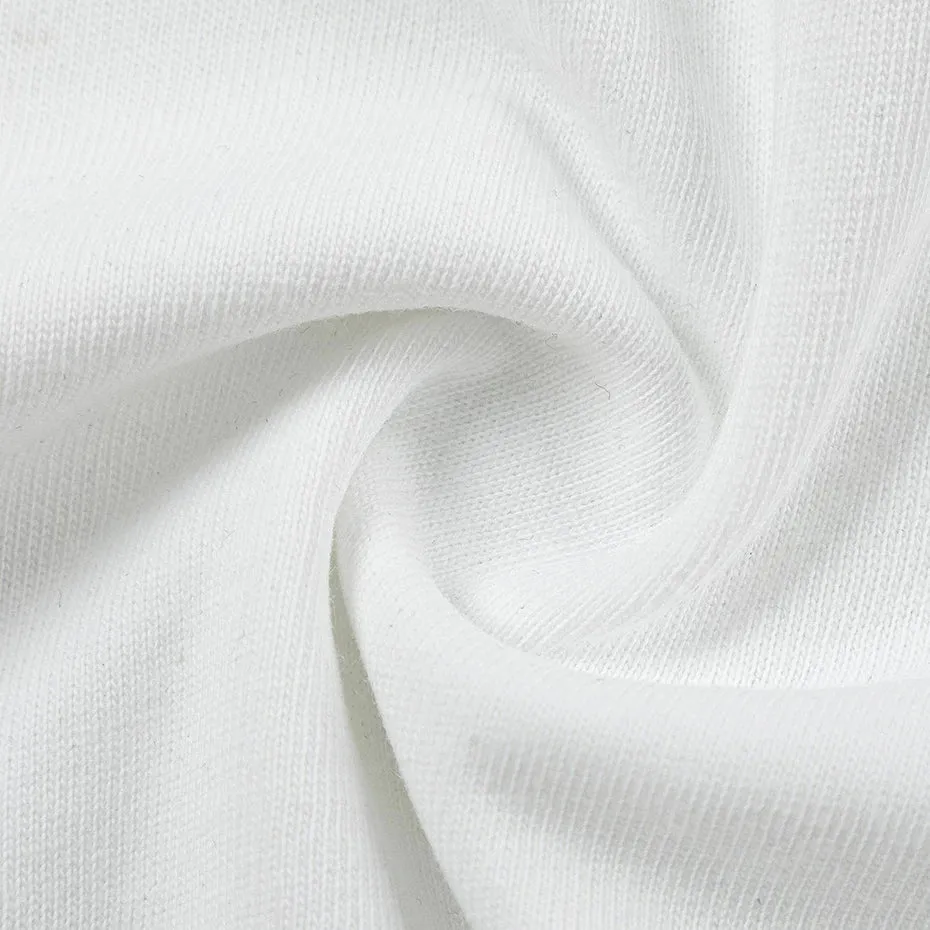 'Finger' Embroidered Cotton T-Shirt