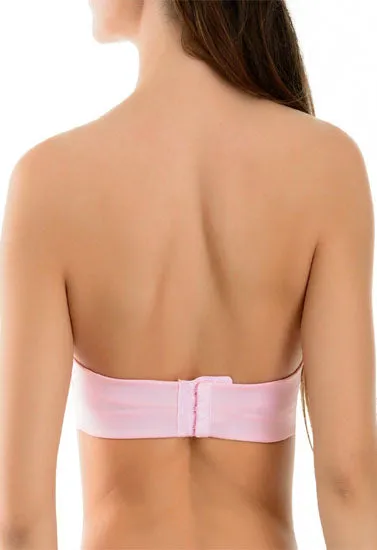 Half Cup Seamless Padded Luxury Pink Coloured Bra