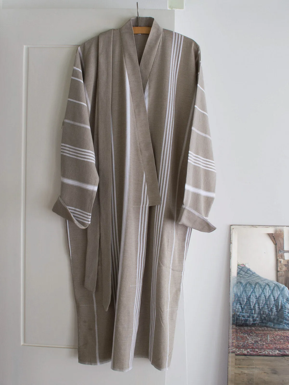 HAMMAM BATHROBE OLIVE GREEN