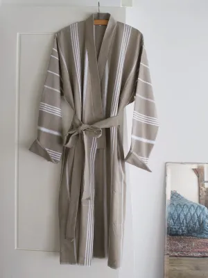 HAMMAM BATHROBE OLIVE GREEN