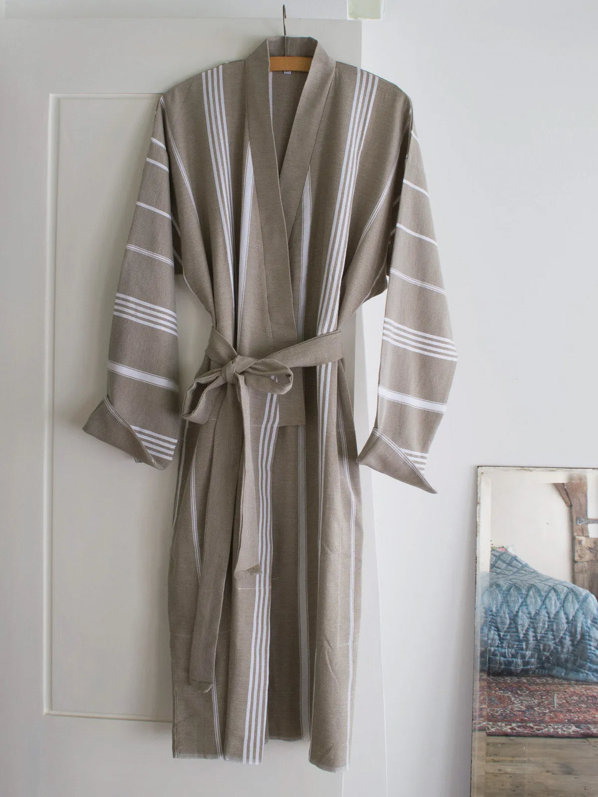 HAMMAM BATHROBE OLIVE GREEN