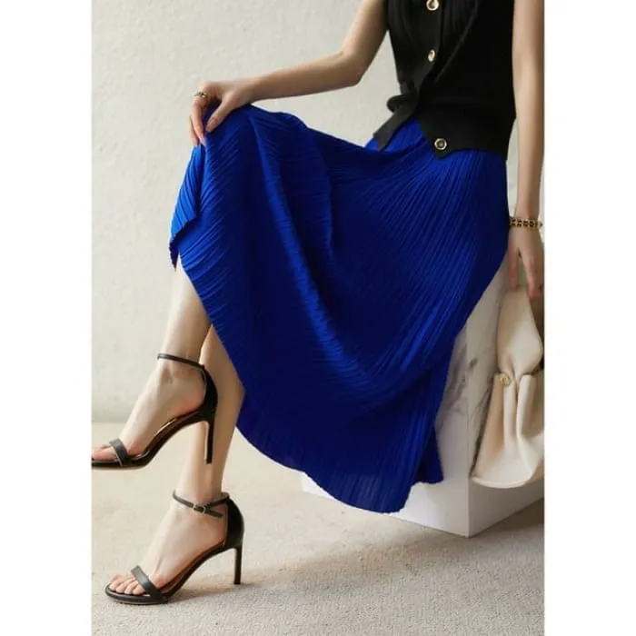 High Rise Plain Midi