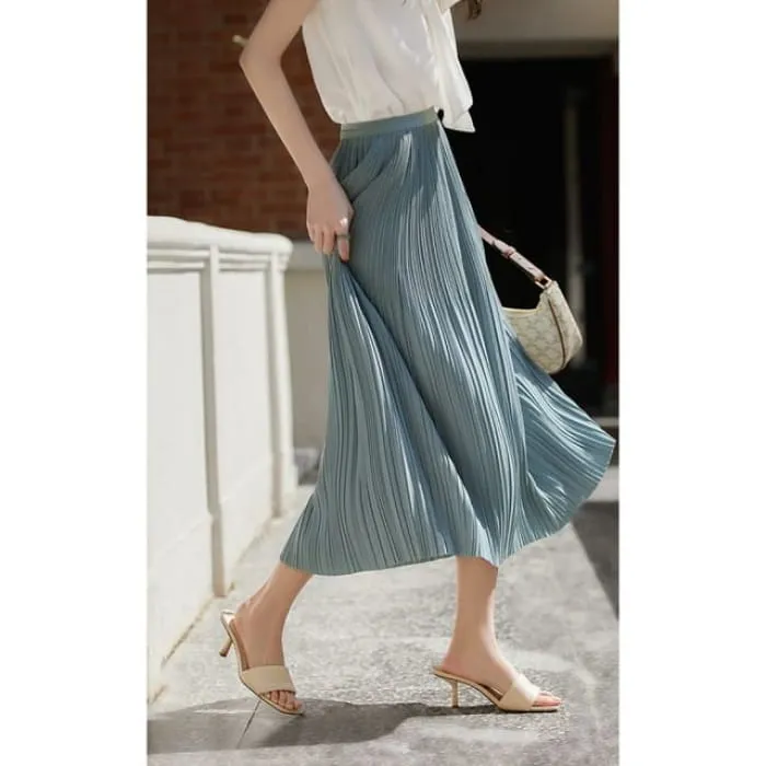 High Rise Plain Midi