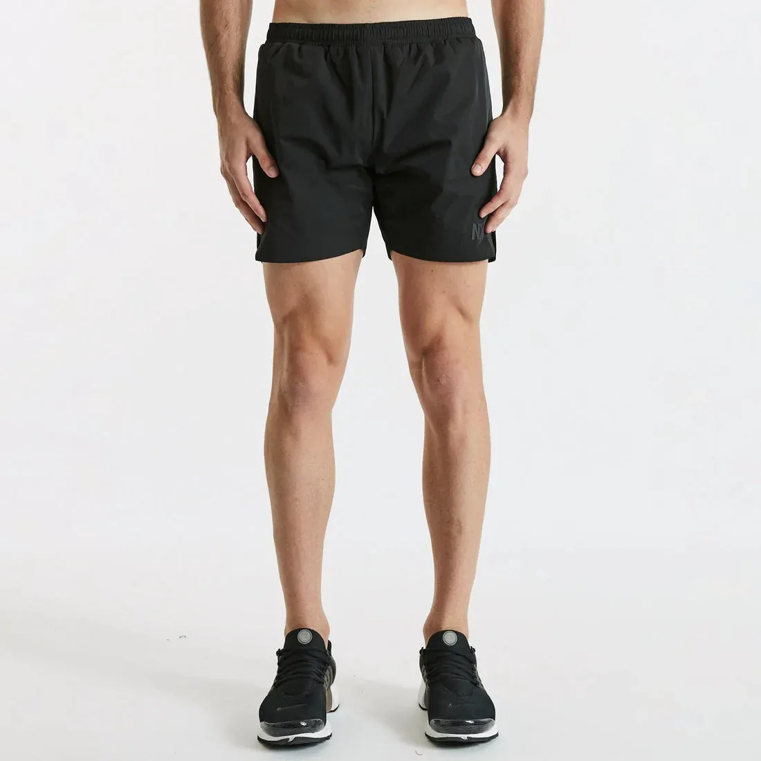 NENA AND PASADENA Trigger Elastic Waist Short - Black