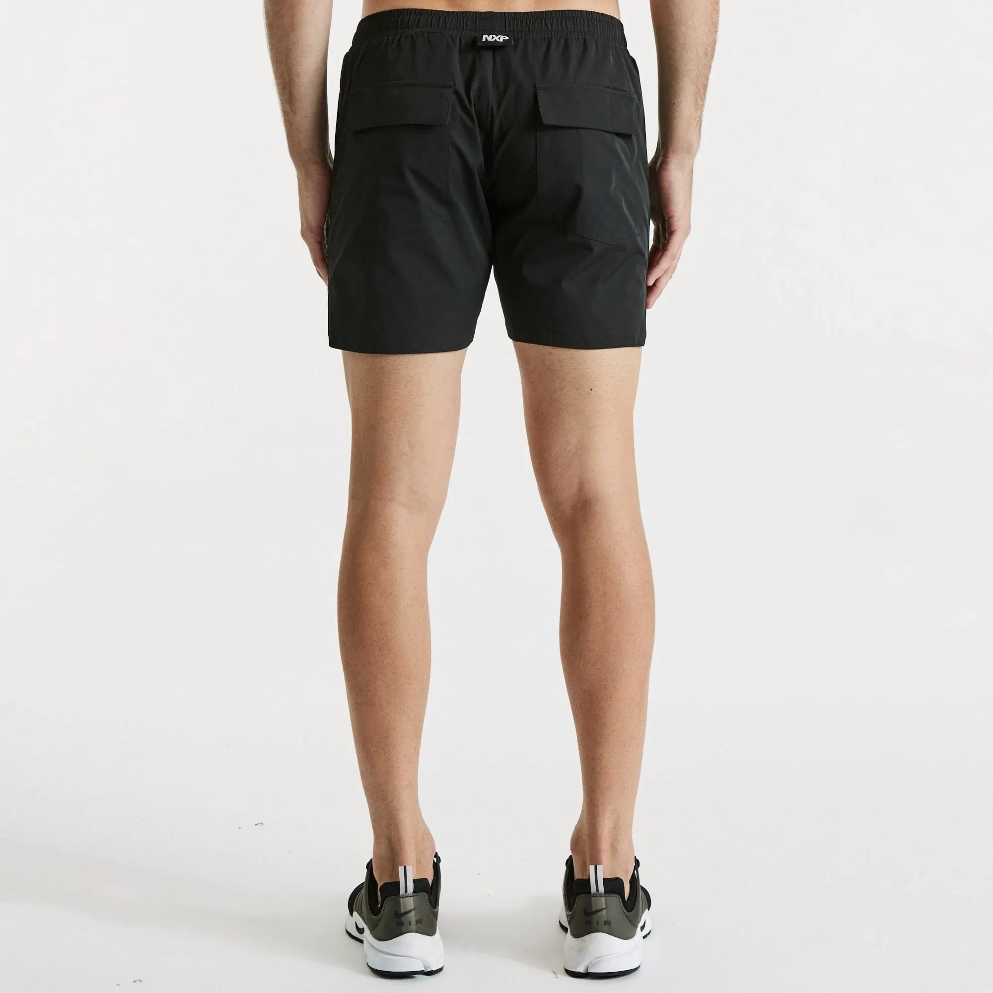NENA AND PASADENA Trigger Elastic Waist Short - Black