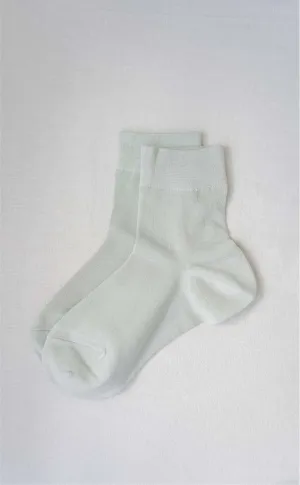 Pure •  Women Crew Socks (Mint Green)