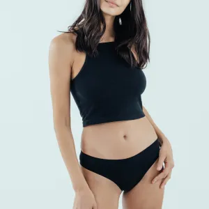 Seamless Thong - Midnight Black