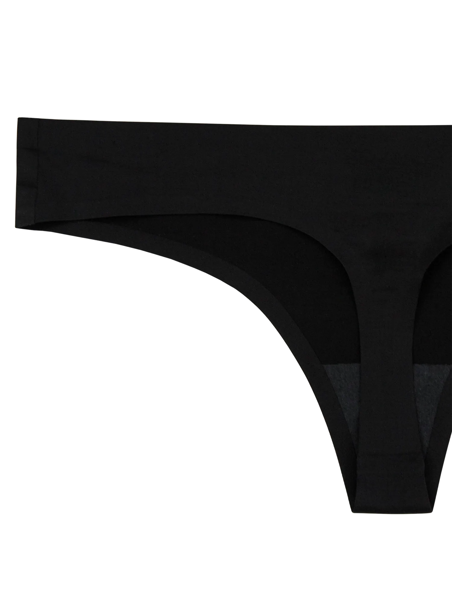 Seamless Thong - Midnight Black
