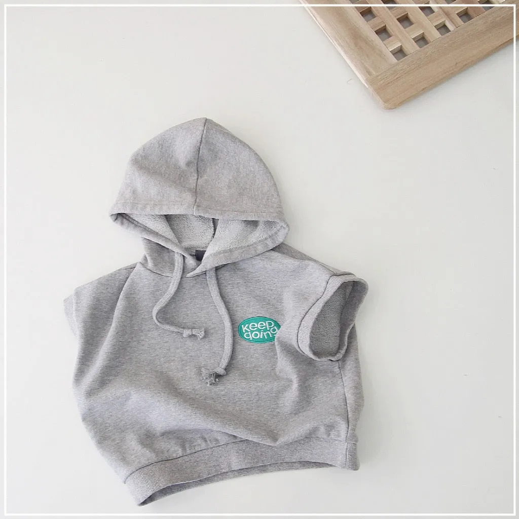 Sleeveless Hooded Vest