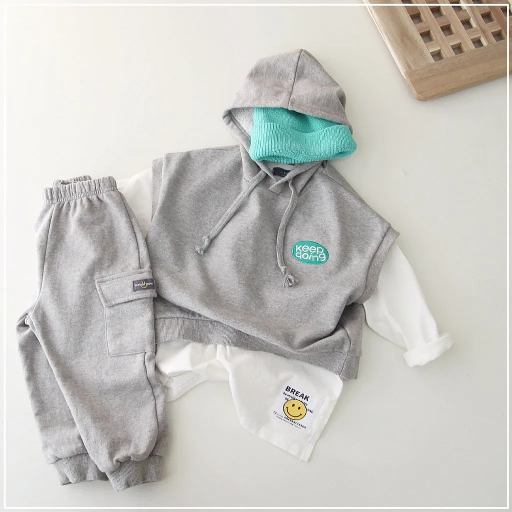 Sleeveless Hooded Vest