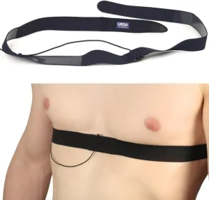 URSA Chest Straps: Low-Profile, Soft, Stretchy & Breathable Transmitter Straps for Location Sound, Theatre, Wedding Shoots & More (Black)
