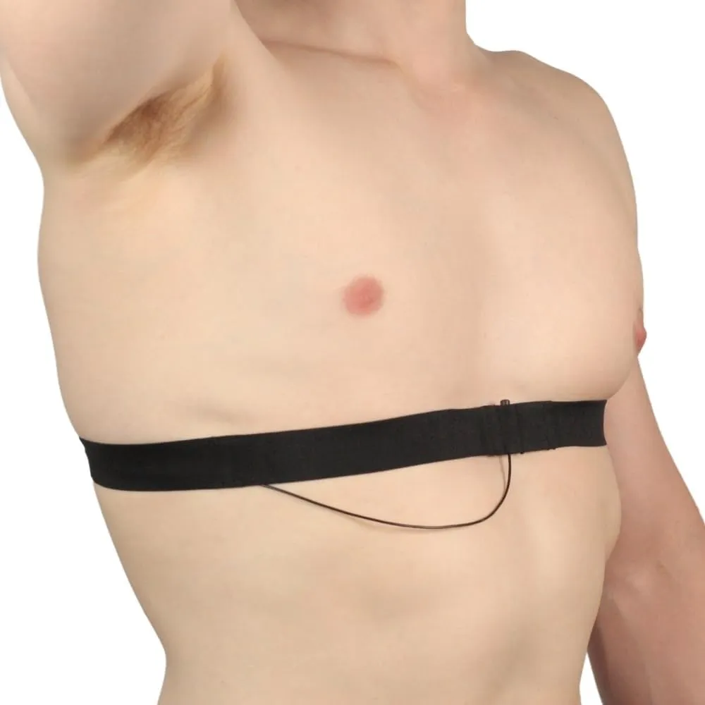 URSA Chest Straps: Low-Profile, Soft, Stretchy & Breathable Transmitter Straps for Location Sound, Theatre, Wedding Shoots & More (Black)