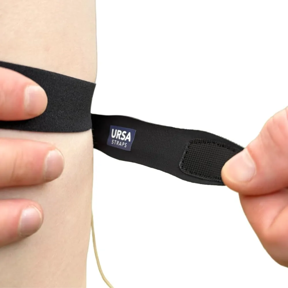 URSA Chest Straps: Low-Profile, Soft, Stretchy & Breathable Transmitter Straps for Location Sound, Theatre, Wedding Shoots & More (Black)