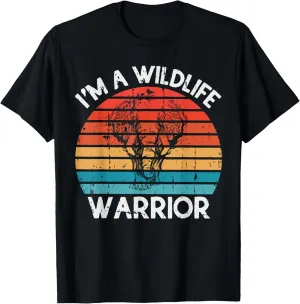 Wildlife Warrior Endangered Animals Conservation Elephant T-Shirt