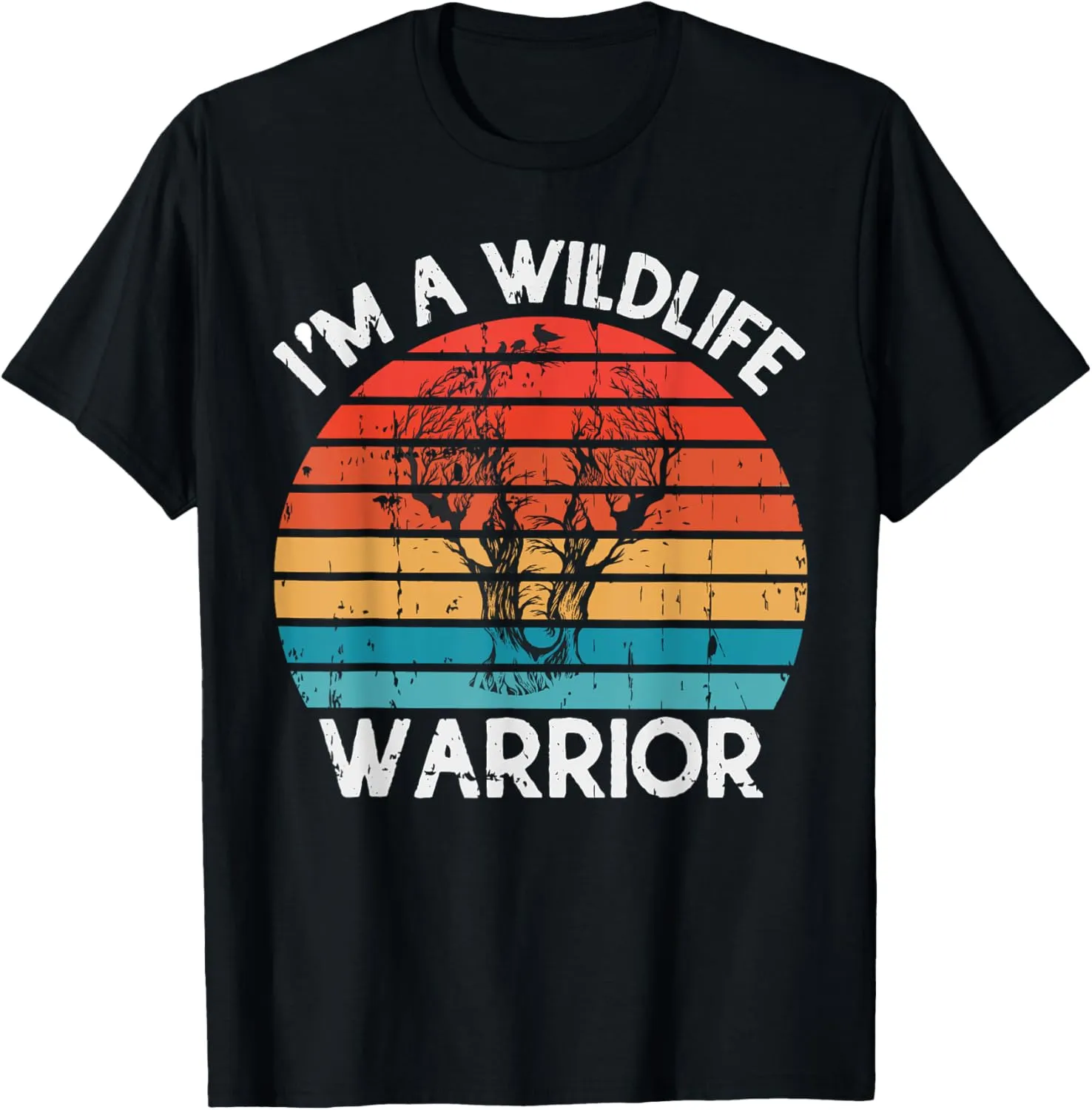 Wildlife Warrior Endangered Animals Conservation Elephant T-Shirt