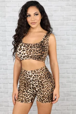women s sleeveless vest shorts set