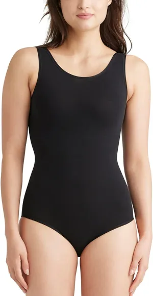 womens Seamless Scoop Neck Shaping Full Back Bodysuit
