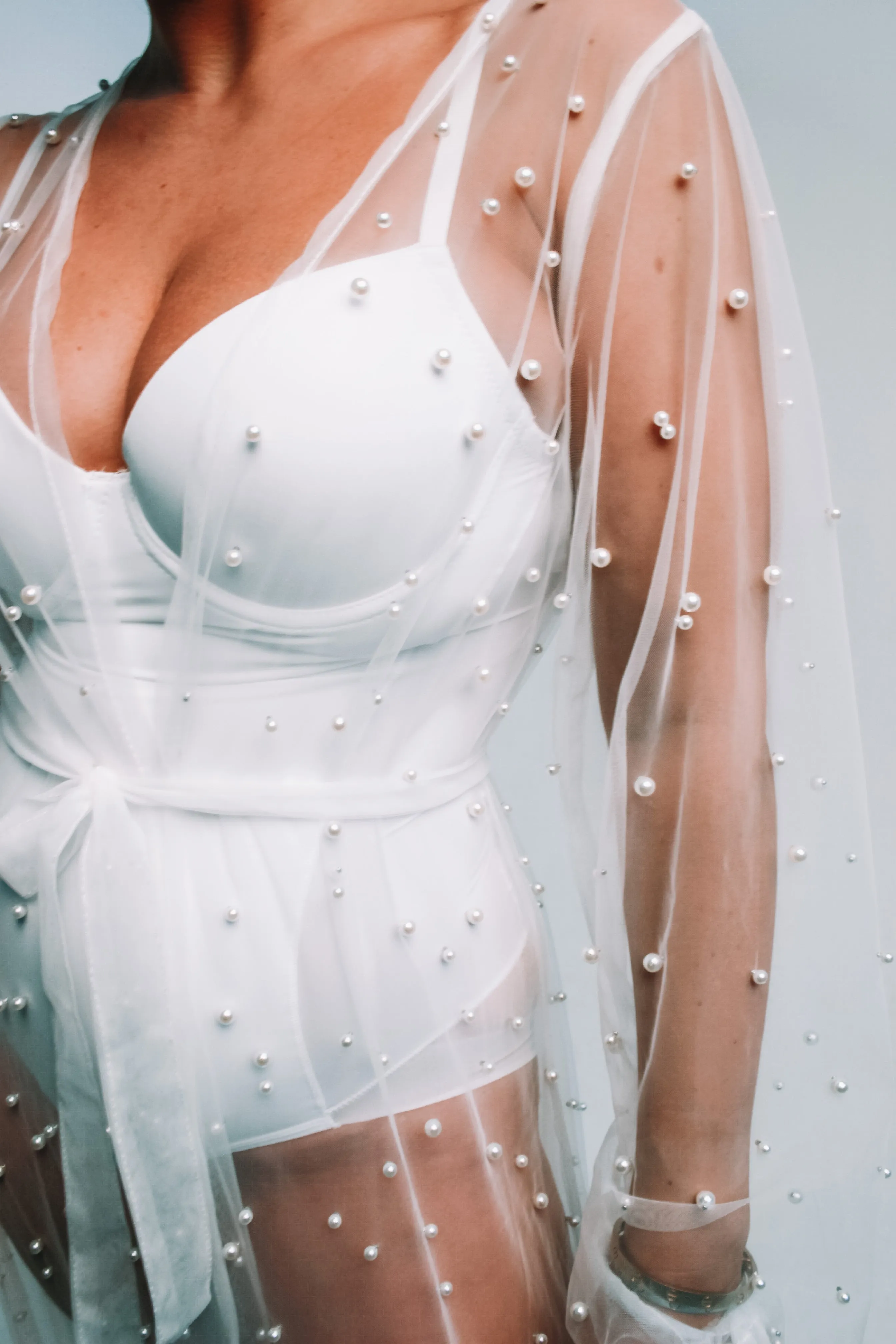 ZOTHEY Push Up Bodysuit in White